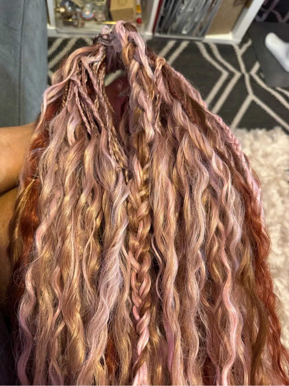 Handmade stylish braided